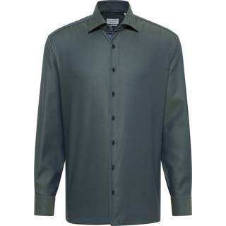 MODERN FIT Shirt in emerald structured