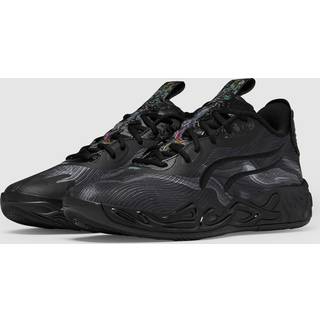 PUMA MB.04 Lo Team Basketball Shoes Unisex, Shoes, Black/Dark Amethyst, 44