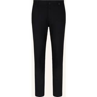 Strellson Herren Hosen blau meliert Slim Fit