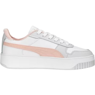 PUMA Carina Street Sneakers Women, Shoes, White/Rose Dust/Feather Gray, 35.5