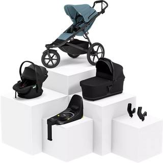Thule Urban Glide 3 Stroller 2026 - Mid Blue - Magnetic Buckle