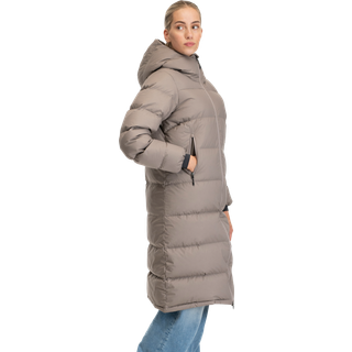 Bergans Women's Urban Down Long Coat Rock Taupe, M