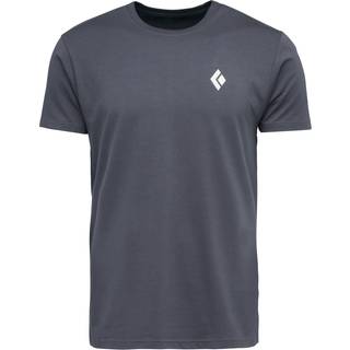 Black Diamond Men's BD Backcountry Stamp Short Sleeve Tee Carbon, M