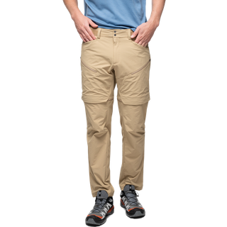 Bergans Men's Convertible Zip-Off Softshell Pants Warm Sand, 56