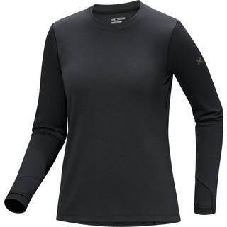 Arc'teryx Women's Taema Thermal Crew L/S Løbeshirt Damer størrelse S farve sort