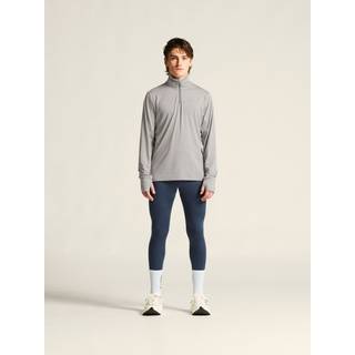 Craft Men's Flow Half Zip Longsleeve Grey Melange, XL