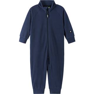 Reima Kids' Fleece Overall Tarhaan Navy, 86