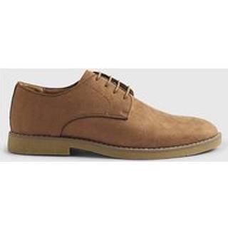 River Island River Island Brown Faux Suede Derby Shoes - 12 EU 46