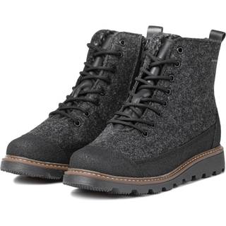 Pomar Women's Perho GORE-TEX Ankle Boot Granit Felt/pu-suede, 41