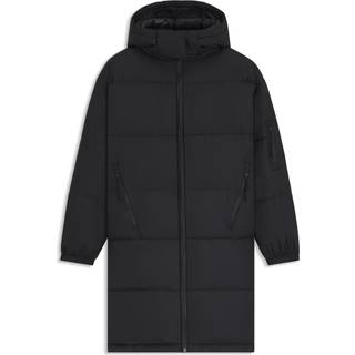 Vandskyende parka med aftagelig hætte