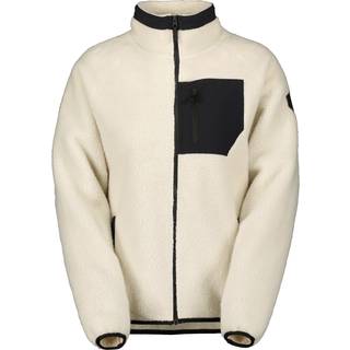 Scott Women's Defined Heritage Pile Jacket Dust White/black, S