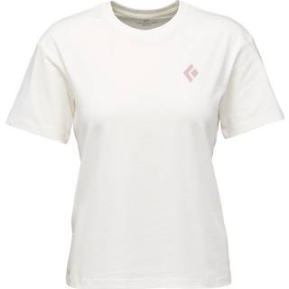 Black Diamond Women's Heritage Badge Short Sleeve Tee Off White, XS