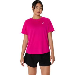 Asics Women's Asics Core Short Sleeve Top Pink Rave, XS
