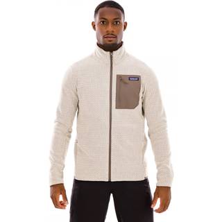 Patagonia R1 Air Jacket Fleecejakke Herrer størrelse M farve beige