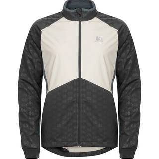 Hellner Women's Sårjås XC Ski Jacket Stormy Weather/Asphalt/Off White, Stormyweather/Asphalt/Offw, XS