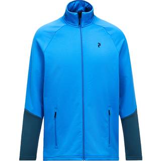 Peak Performance Men's Rider Essentials Zip Jacket Azure Ascent/mountain Lake/, L