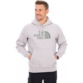 The North Face Men's Drew Peak Hoodie TNF Light Grey Heather/Duck Green, M