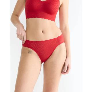 Sloggi Zero Feel Bliss Festive tai trusse, rød, Størrelse: S, Dame