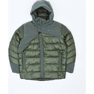 Klättermusen Men's Rå Hood Jacket Dark Dusty Green, XL