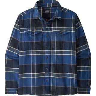 Patagonia Fjord Flannel Shirt Skjorte Herrer størrelse S farve blå