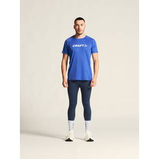 Craft Men's Core Unify Logo Tee Ink Blue, S