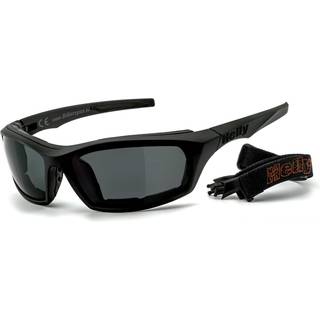 HELLY - No.1 Bikereyes | Motorradbrille, Motorrad-Sonnenbrille, Bikerbrille, winddicht, gepolstert | SEHSTÄRKE möglich | i-stealth