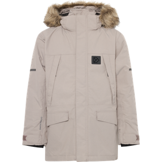 Didriksons Kids' Sylvin Parka Ash Brown, 170
