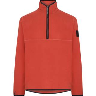 Didriksons Men's Hannes Half Zip Ochre Red, XXL