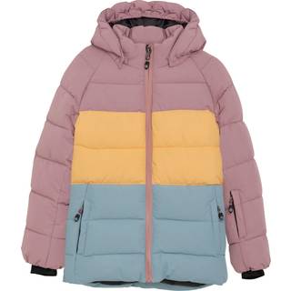 Color Kids Juniors' Ski Jacket Quilt & Colorblock Woodrose, 140