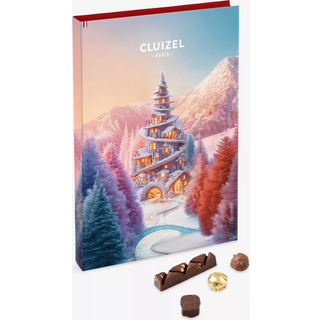 Julekalender med Chokoladetrøfler - Cluizel