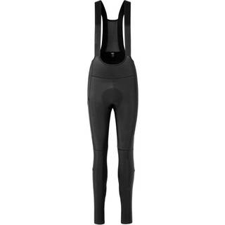 GripGrab PACR Thermal bibtights med pude sort dame - Størrelse Small