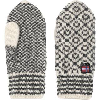 Devold Svalbard Wool Mitten Offwhite/Anthracite, XL