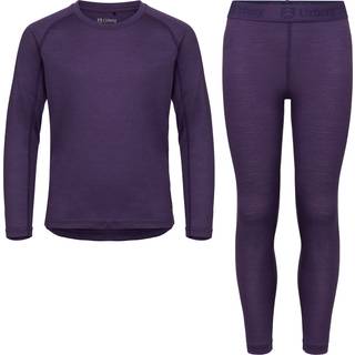Urberg Juniors' Gossa Merino Mix Set Grape, 158/164