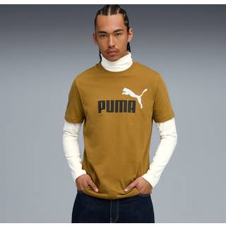 PUMA Essentials 2 Colour No. 1 Logo Tee Men, Clothing, Honey Butter, L