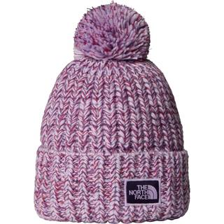 The North Face Cozy Chunky Cabin Beanie Lite Lilac/Peak Purple/Eternal Purple/TNF Red, OneSize