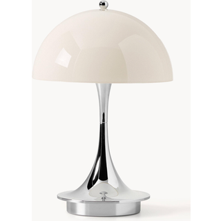 Panthella 160 Portable V3 beige/krom