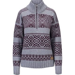 Dale of Norway Women's Rasletind Sweater Light Blue/Melange Wine, XL