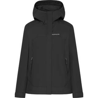 Didriksons Women's Grit Jacket 3 Solid Black, 48