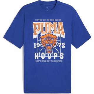 PUMA Rival Rage Basketball Tee Men, Clothing, Vivid Blue, L