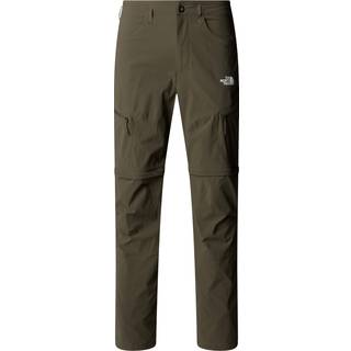 The North Face Men's Exploration Convertible Tapered Pants New Taupe Green, 44 - Regular