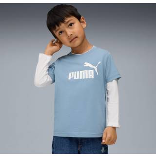 PUMA ESS No. 1 Logo Tee Kids, Age, Cool Blue, 2-3Y