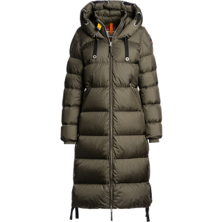 Parajumpers Women's Panda Long Down Jacket Olive Grey, XL