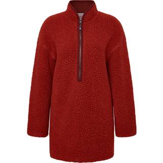 Varg Women's Duved Fat Wool Anorak Rust Orange, S