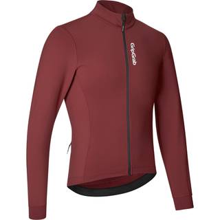 Gripgrab Men's Gripgrab Ride Thermal Long Sleeve Jersey Dark Red, M