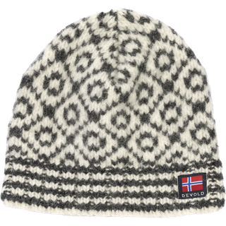 Devold Svalbard Wool Beanie Offwhite/anthracite, 58