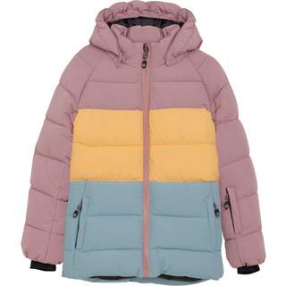 Color Kids Juniors' Ski Jacket Quilt & Colorblock Woodrose, 134