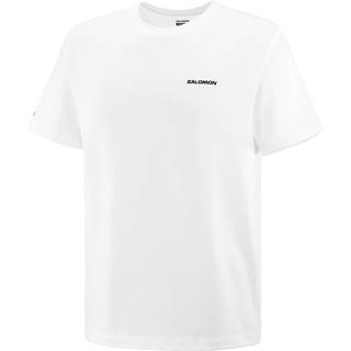 Salomon Men's Salomon Logo Tee White, XL