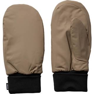 Rains Puffer Mittens Beige, S/M