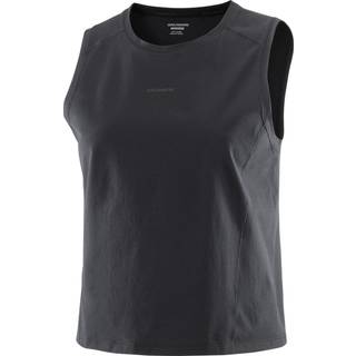 Salomon Women's Trackline Tank Deep Black, M