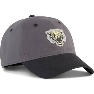 PUMA Graphic Dad Cap, Accessories, Black, OSFA